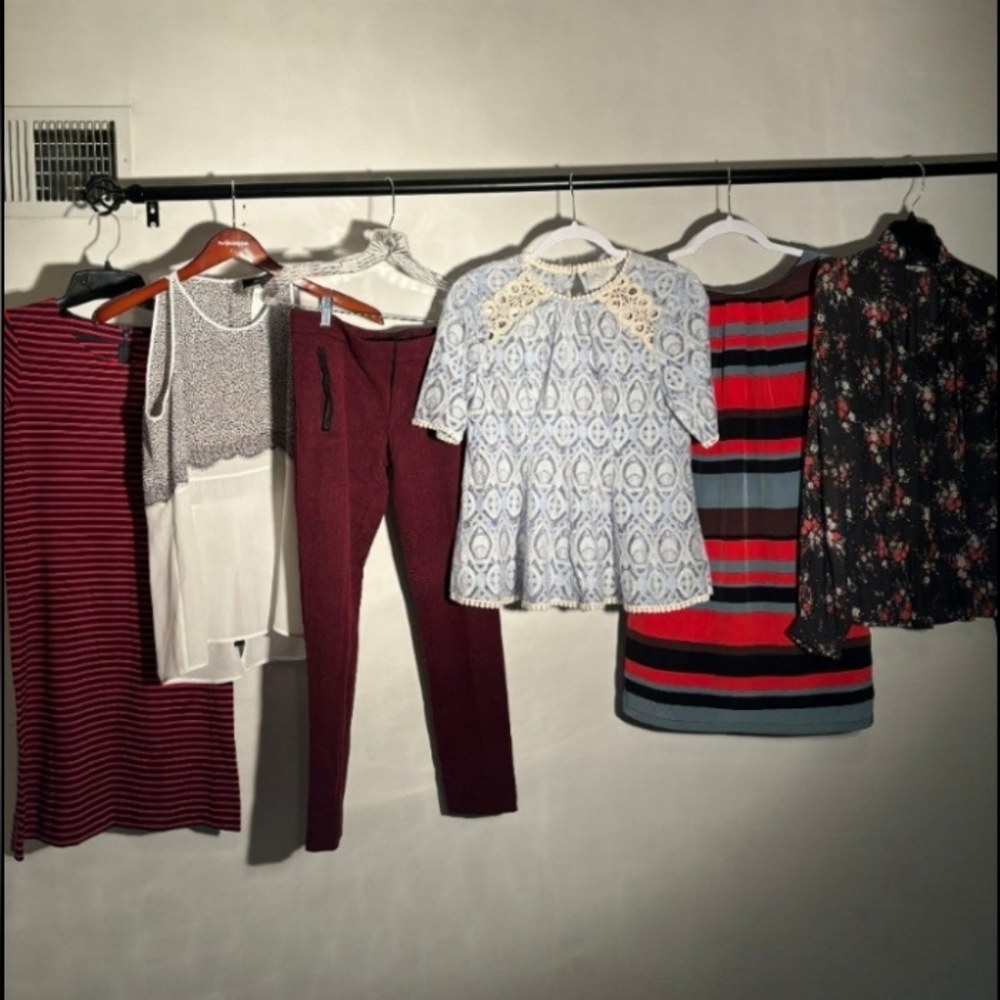 Lot of 6 Madewell, Banana Republic Size 2/4 BNWOT